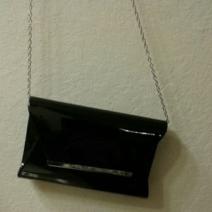 Never Used Black Patent Bag